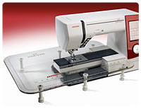 Includes Large Extension Table and Sewing Feet