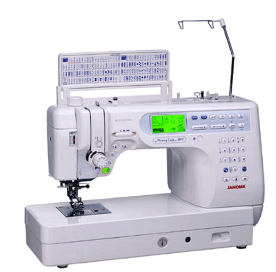 Janome Memory Craft 6600P Sewing Machine