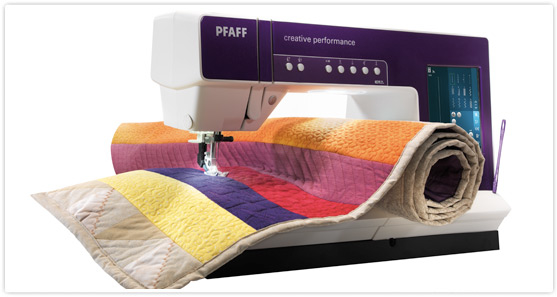 Pfaff creative performance  embroidery unit large sewing machine