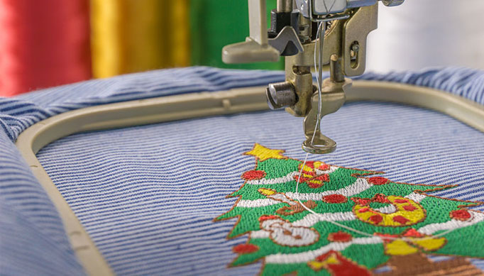 Embroidery hoops from GUR sewing machines