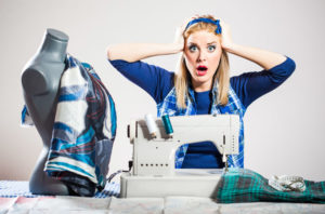 Avoiding sewing mistakes