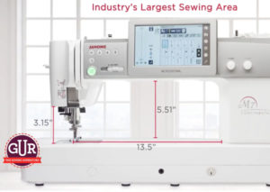 Janome Continental M7 Professional from GUR Sewing Machines