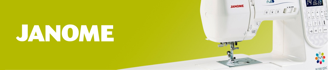 See GUR's range of Janome sewing machines
