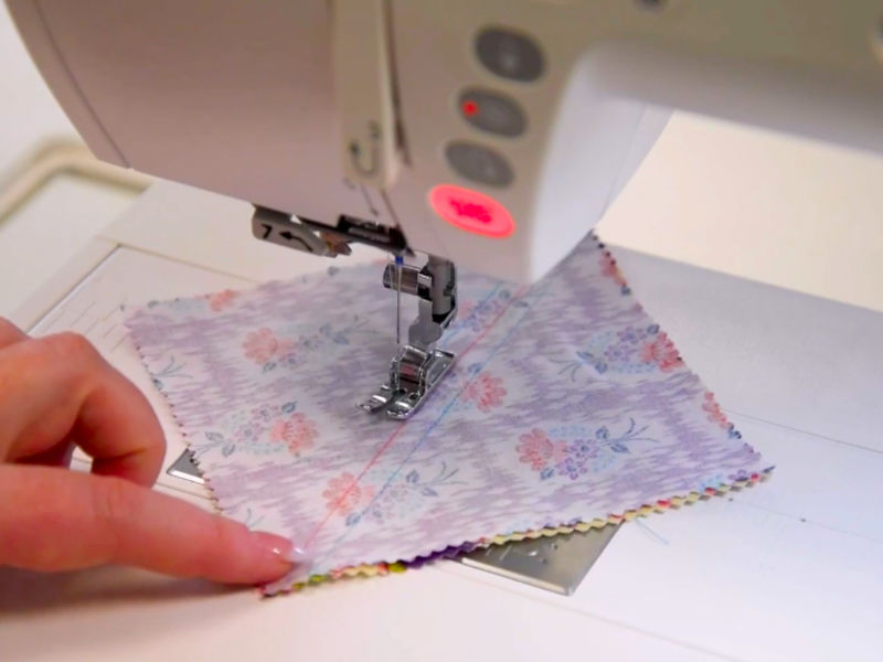 Janome quarter inch sewing foot tips from GUR Sewing Machines