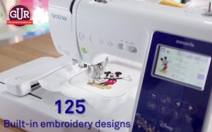 The Brother Innovis M280D - sewing, embroidery and Disney