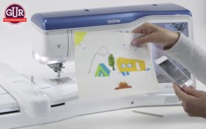 Importing images Using the My Design App on your Brother sewing machine, final part