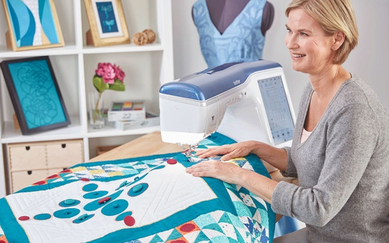 Three amazing Brother sewing machines from GUR