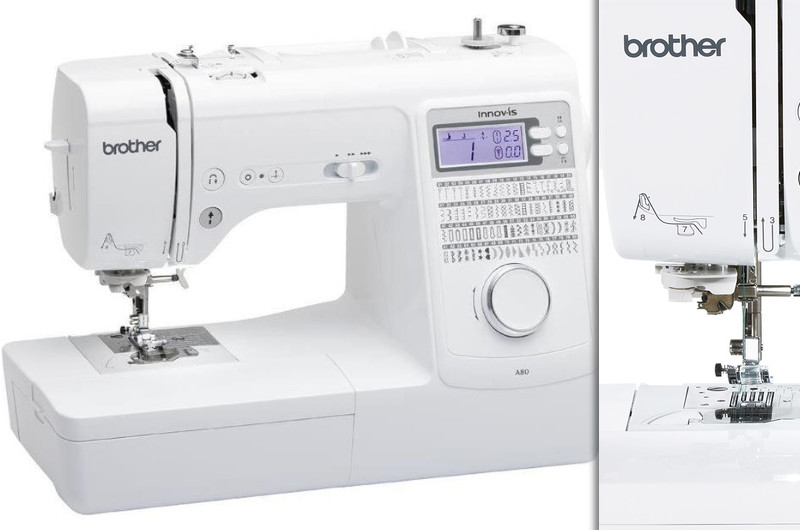 The Innov-is 80 from GUR is ideal for fashion, quilting and creative sewing