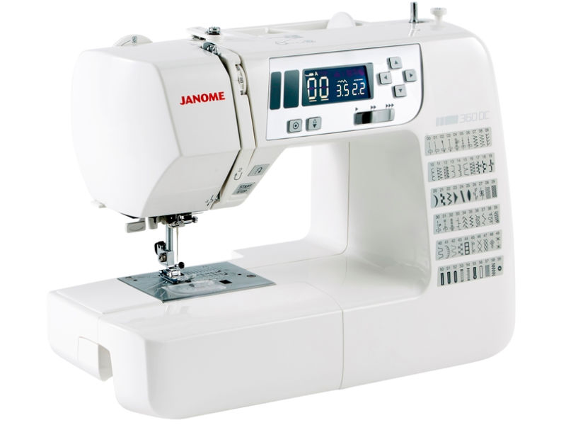 This Janome sewing machine is perfect for quilting and patchworking