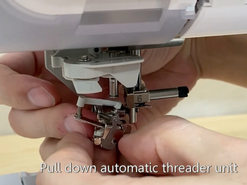 Brother sewing machines – how to replace the needle threader on V, W and XP  models – GUR – The Sewing Lounge