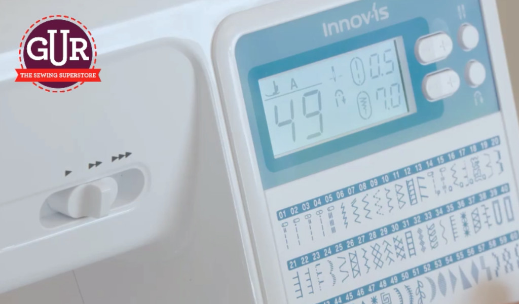 Detail of the Brother Innov-Is A60 Special Edition