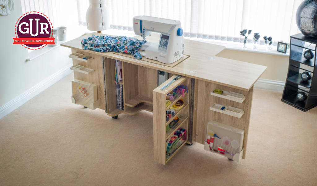 The Horn Gemini XL sewing cabinet from GUR
