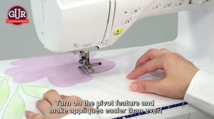 Brother sewing machines are availble from GUR