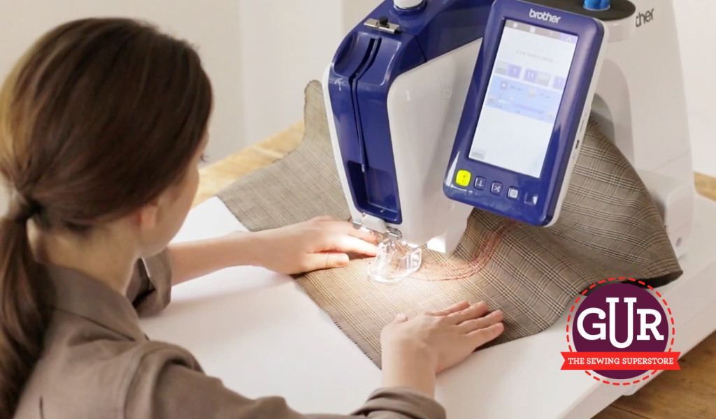 Indepth video the sensational Brother VR Embroidery Machine GUR