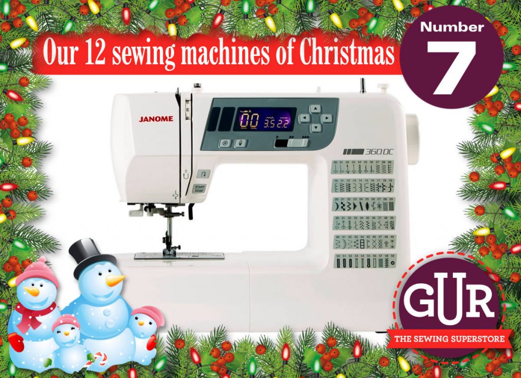 Janome 360DC Sewing and Quilting Machine from GUR