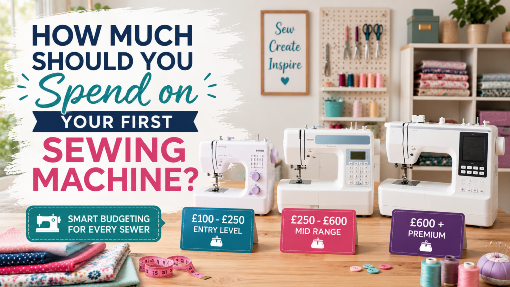 How much should you spend on your first sewing machine?