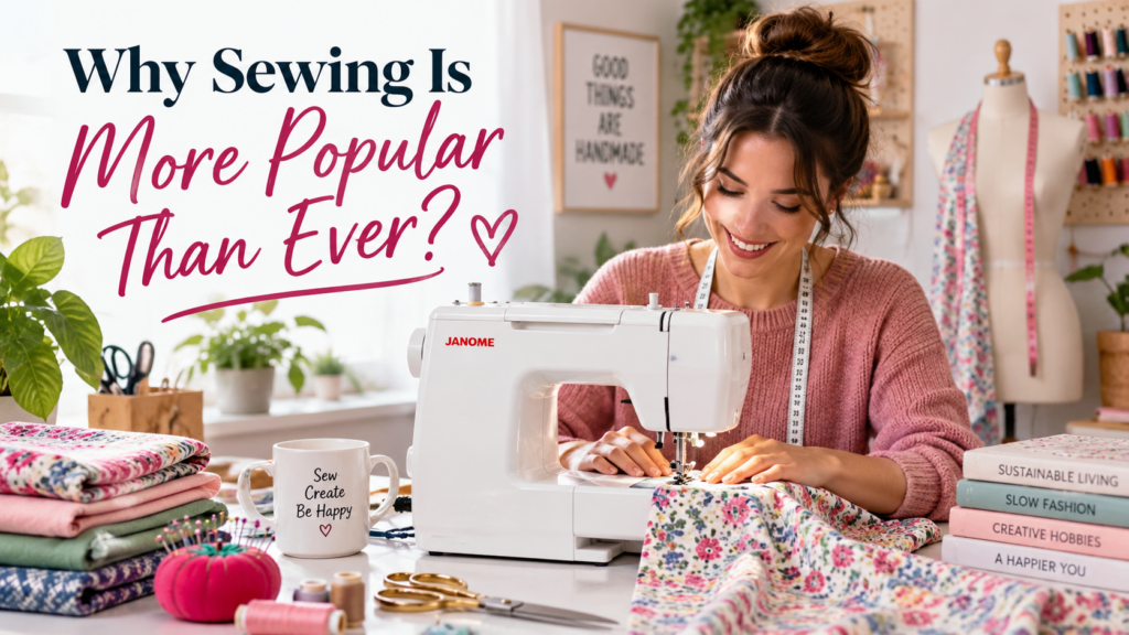 Why Sewing Is More Popular Than Ever?