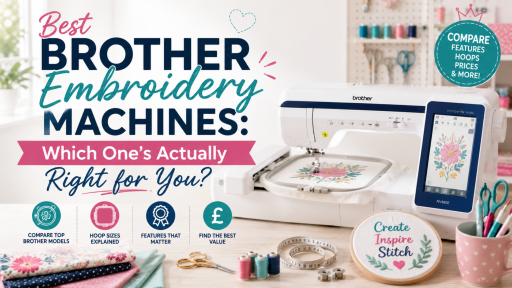 Best Brother Embroidery Machines: Which One's Actually Right for You?