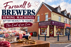Farewell to Brewers Sewing Machines Wolverhampton
