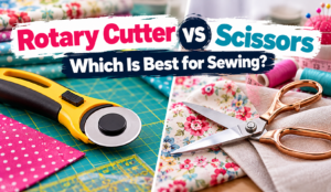Rotary Cutters Vs Scissors - what is best for sewing