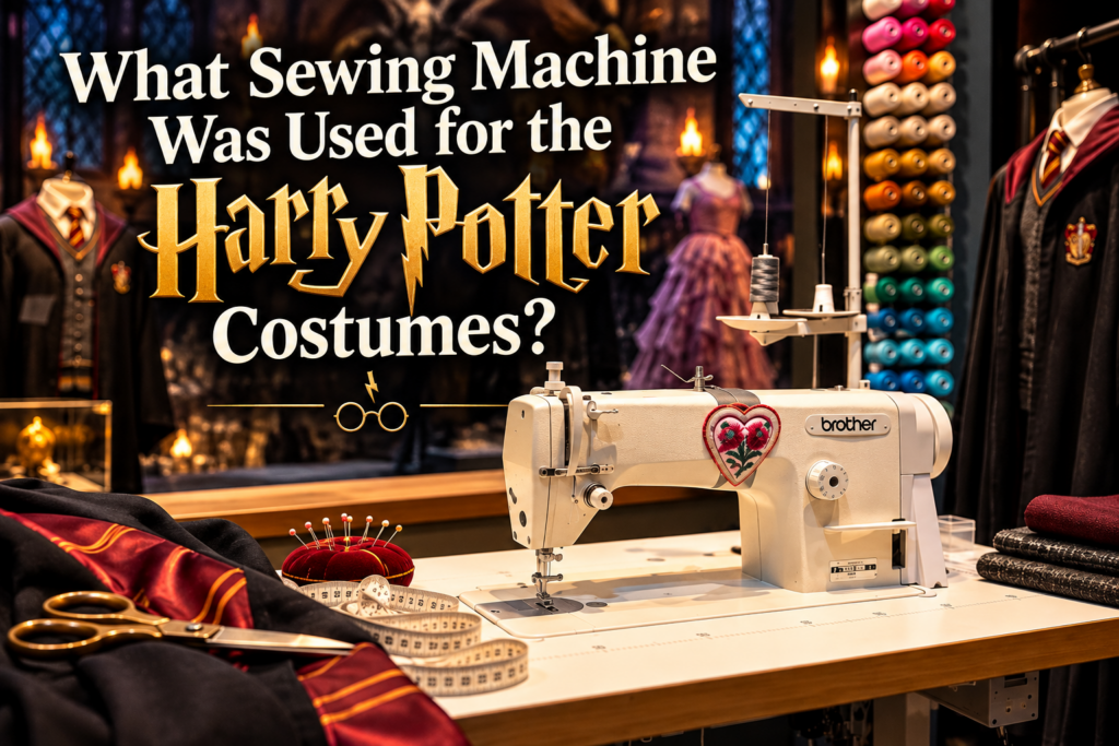 Brother Industrial Sewing Machine At The Warner Bros Studio ref Harry Potter