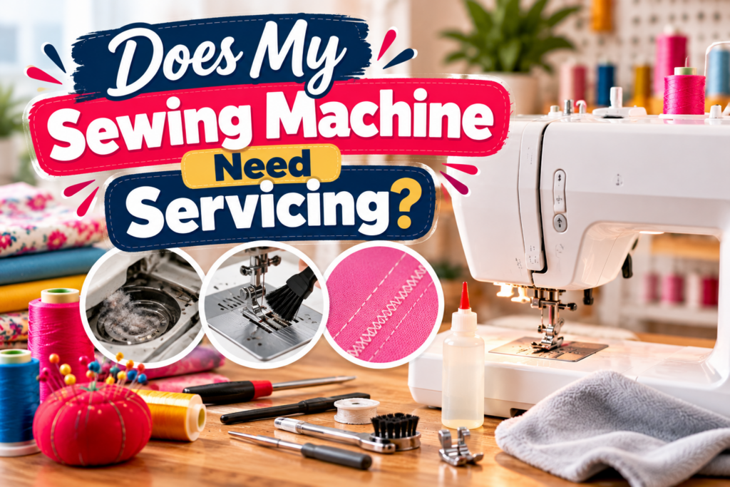 does my sewing machine need servicing