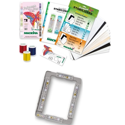 FREE Magnetic Frame MF180N & Madeira Thread Set