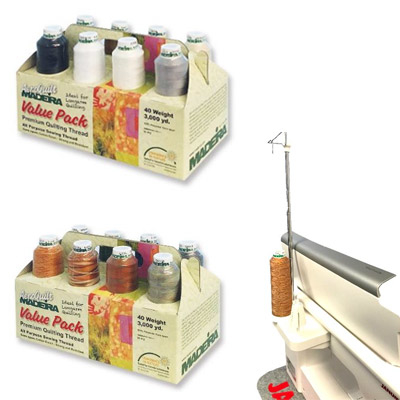Spool Stand & Madeira Threads