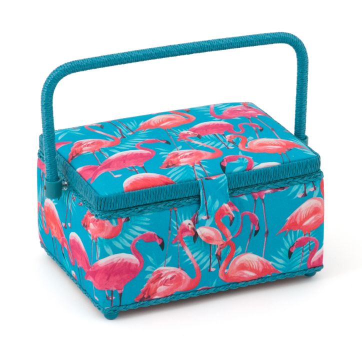 HobbyGift HGM_519 | Sewing Box (M) | Flamingo