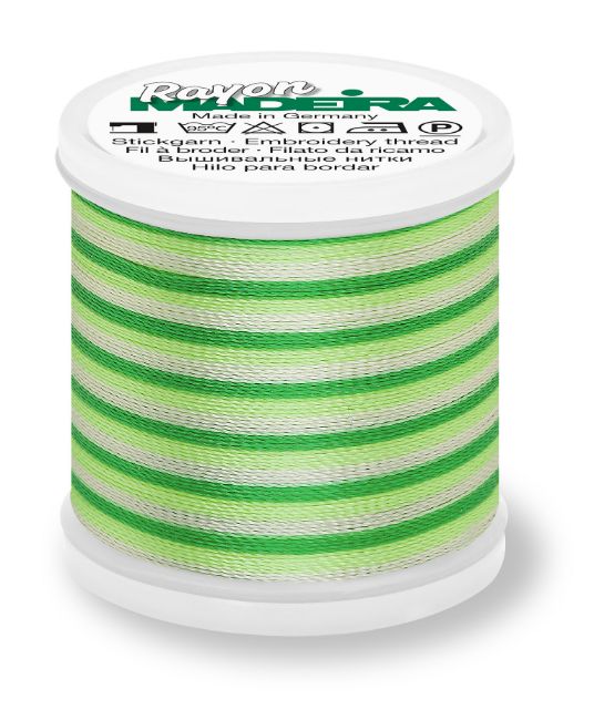madeira 9840_2031 | rayon multicolor embroidery thread 200m | ombre bright/greens