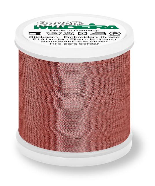 madeira 9840_1341 | rayon embroidery thread 200m | deep mauve