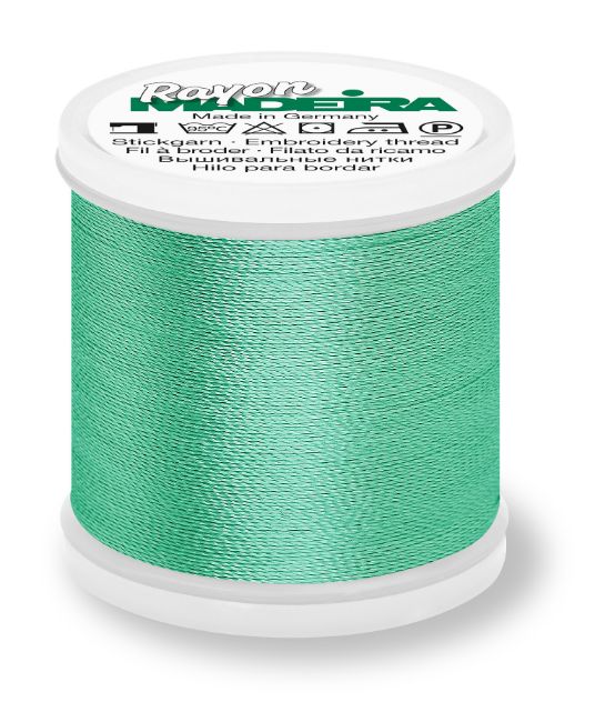 madeira 9840_1046 | rayon embroidery thread 200m | teal