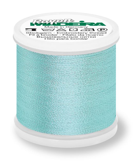 madeira 9840_1045 | rayon embroidery thread 200m | light teal