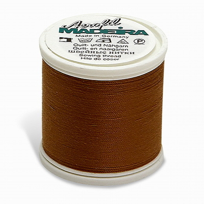 madeira aerofil sewing thread | 100m | no.120 | medium brown