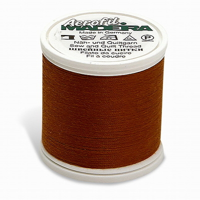 madeira aerofil sewing thread | 100m | no.120 | light rust brown