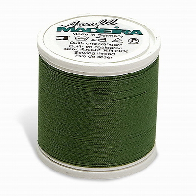 madeira aerofil sewing thread | 100m | no.120 | olive green