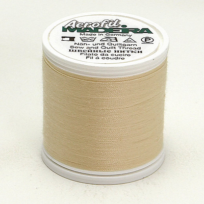 madeira aerofil sewing thread | 100m | no.120 | light cream