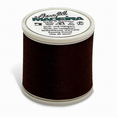 madeira aerofil sewing thread | 100m | no.120 | dark brown