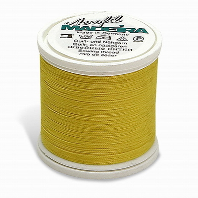 madeira aerofil sewing thread | 100m | no.120 | yellow