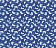 Ahoy Matey Seagull in Dark Blue Fabric