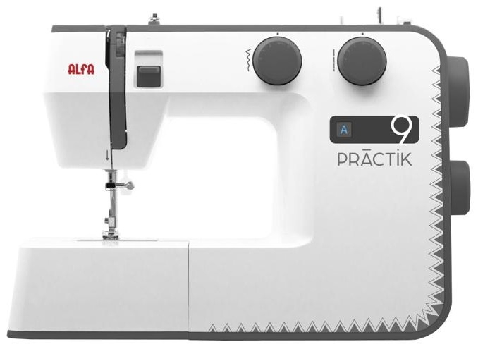 Alfa Practik 9 Grey Sewing Machine Sewing Machine