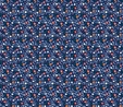 Amandas Floral on Navy Fabric  2