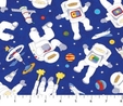 Astronauts Blast Off Fabric  3