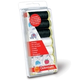 Black & White 100m Sew All Thread 7pk