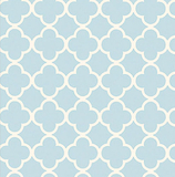 White Cross on Blue 1 Metre Fabric