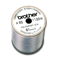 Brother Bobbin Thread - White | X81164001/EBTCE Embroidery Thread