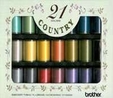 Country Embroidery Thread Set 21 Colours