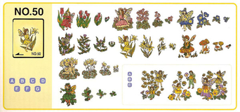 Brother Memory Card No. 50 Fairy and Floral