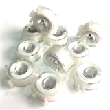 Brother White Pre Wound Bobbins 10pk #60