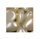 Champagne Oval Pearls 50pk
